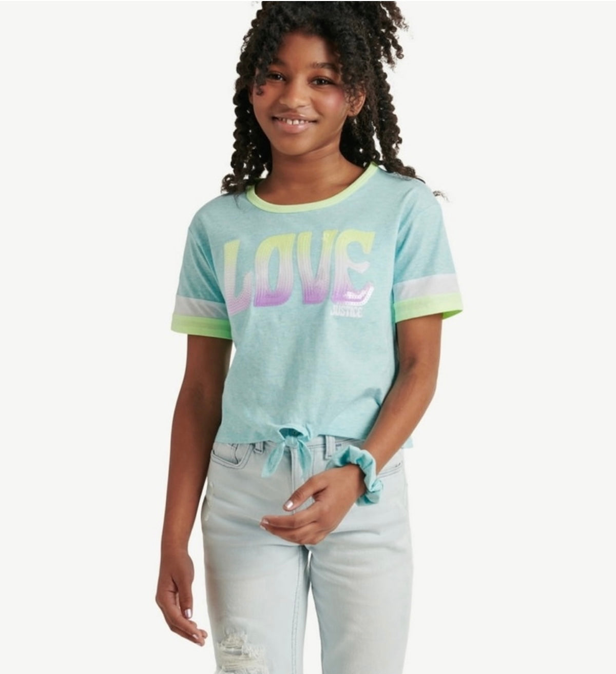 Justice Girls Graphic T-Shirt