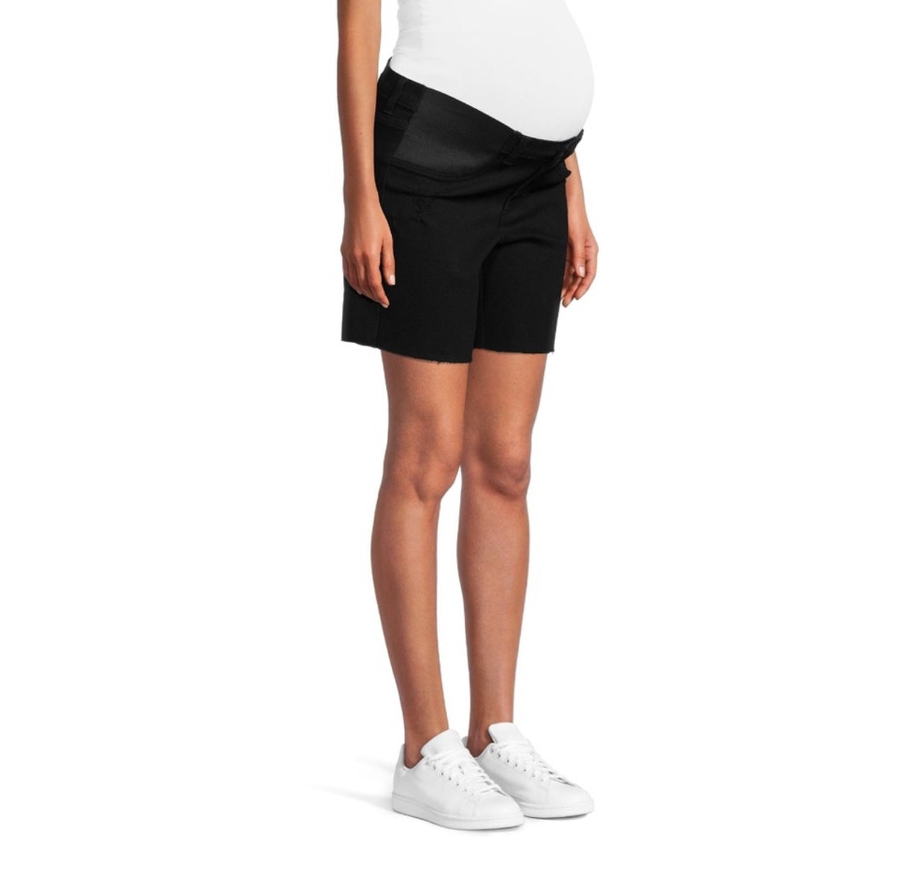Maternity Denim Bermuda Shorts