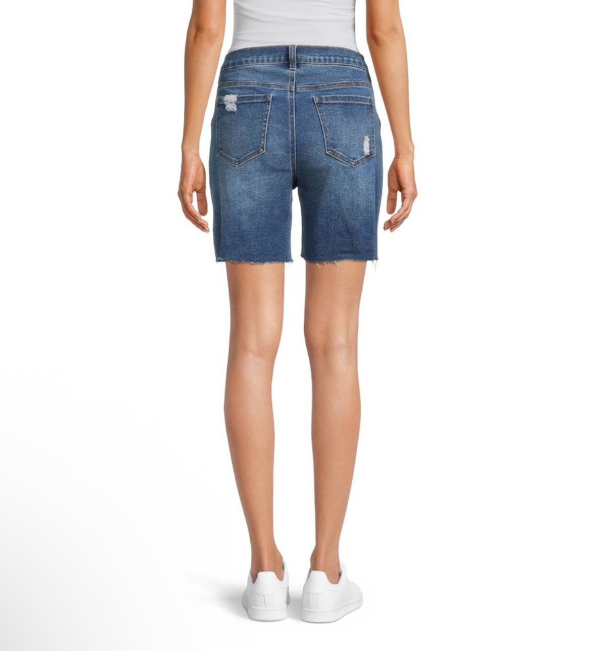 Maternity Denim Bermuda Shorts