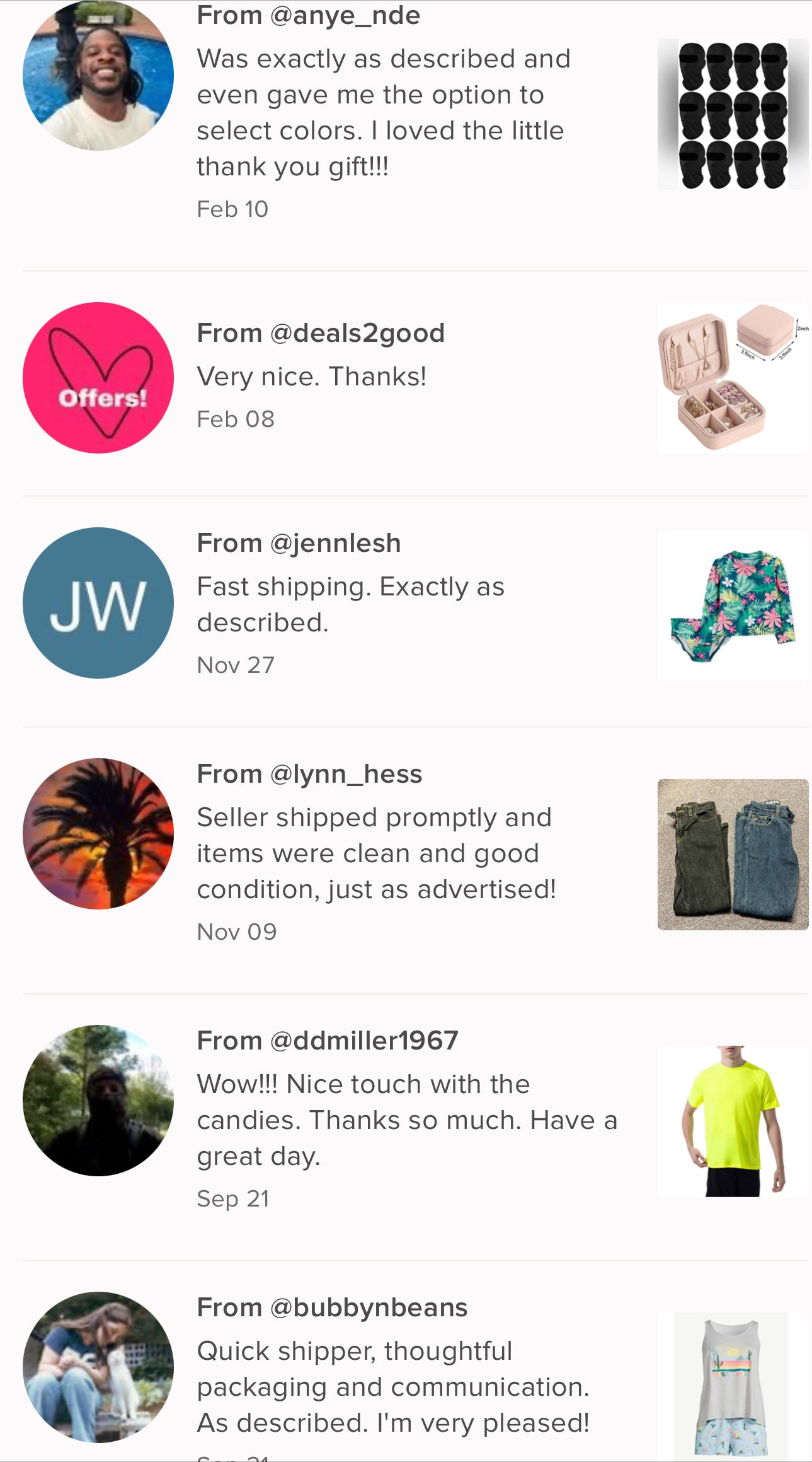Reviews
