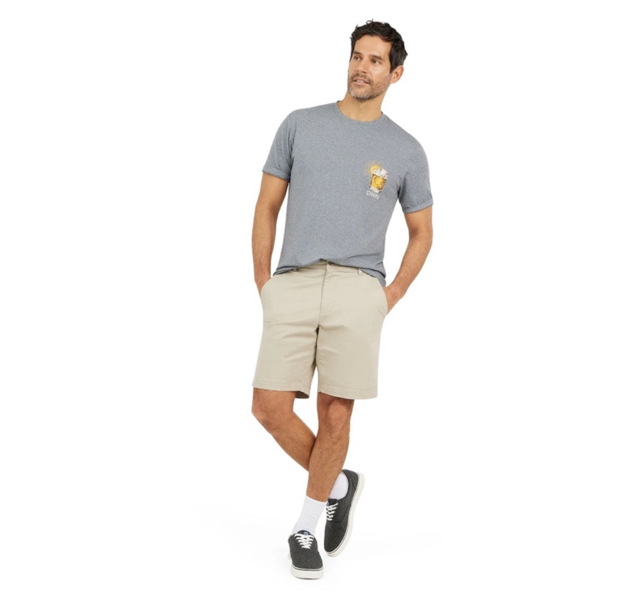 Chaps Men's Short Sleeve Tee