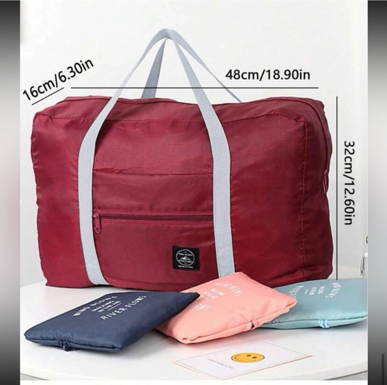 Foldable Travel Duffel Bag Lightweight & Spacious