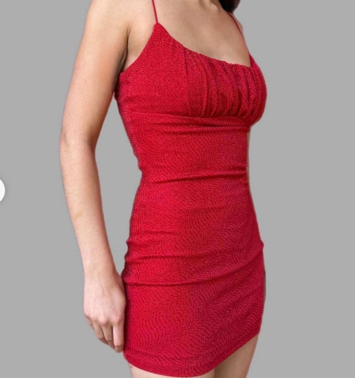 B Darlin Women's Red Dress