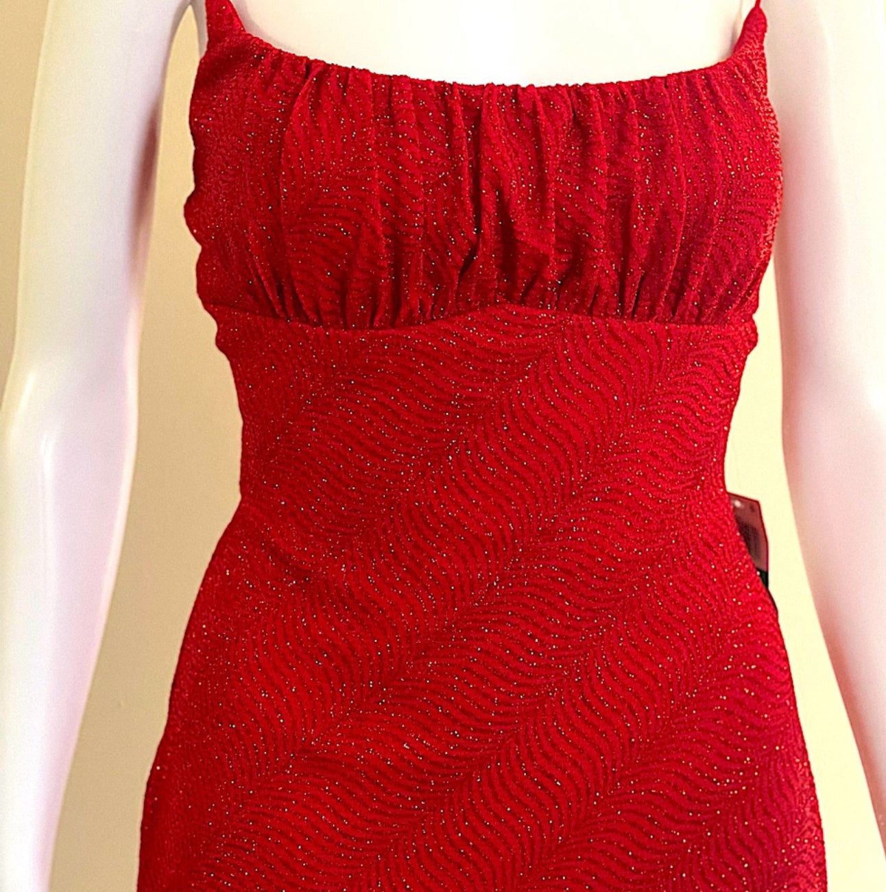 B Darlin Women's Red Dress