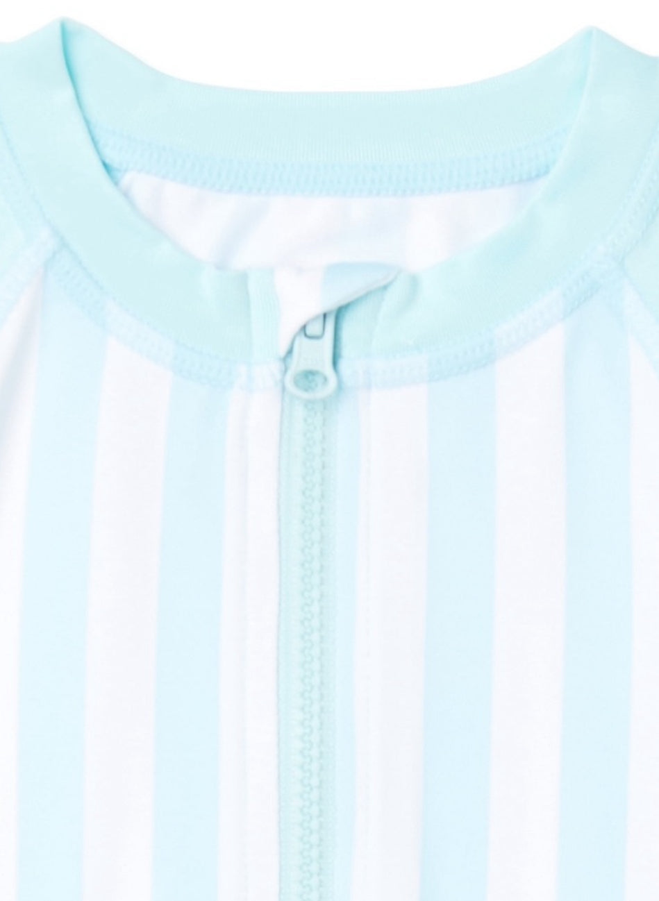 Wonder Nation Baby Rashguard Swimsuit, Size: 12M