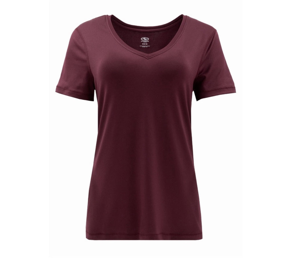Athletic Works  Core Active Short Sleeve V-Neck T-Shirt