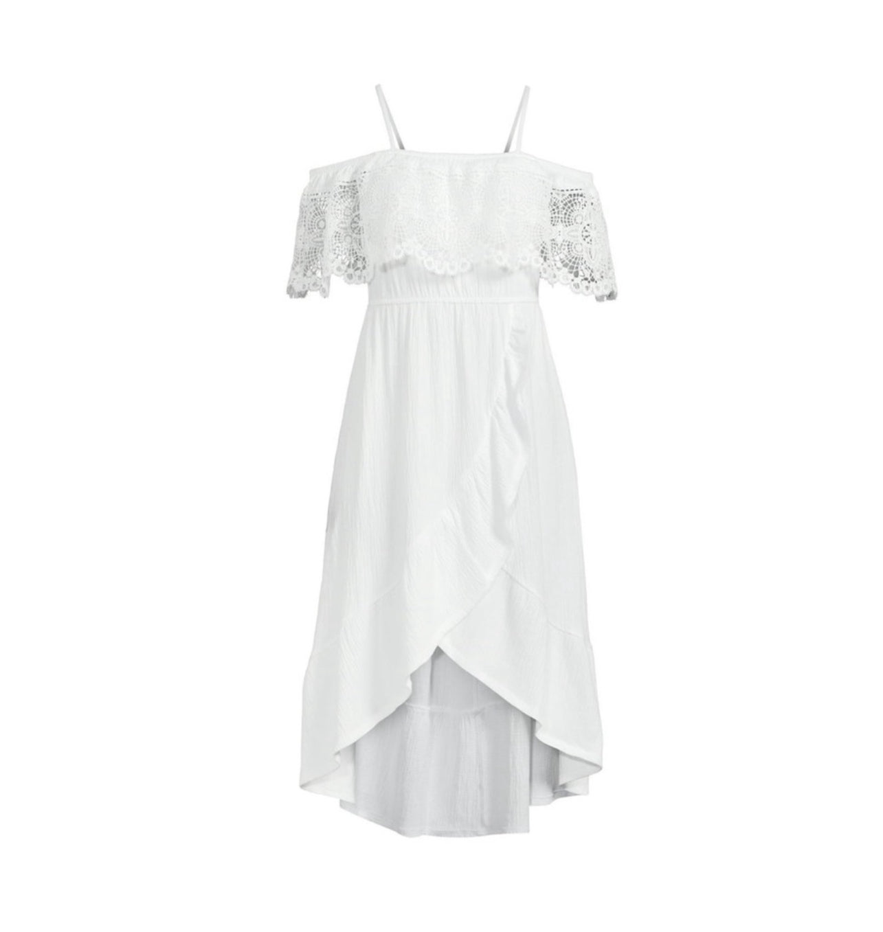 The Shoulder Ruffle Dress