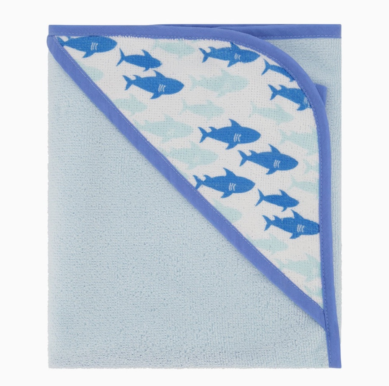 This 3-pack of rolled and carded hooded towels with buttons