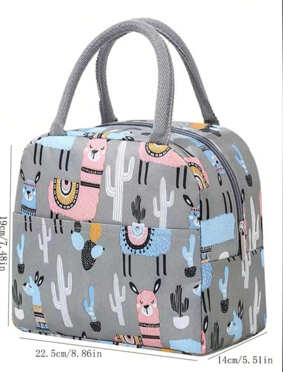 Thermal Llama Lunch Bag – Fun, Practical & Colorful