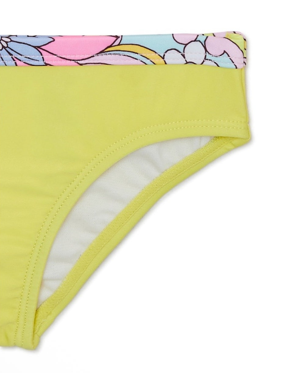 Baby and Toddler Girl Rashguard Swimsuit, 2-Piece