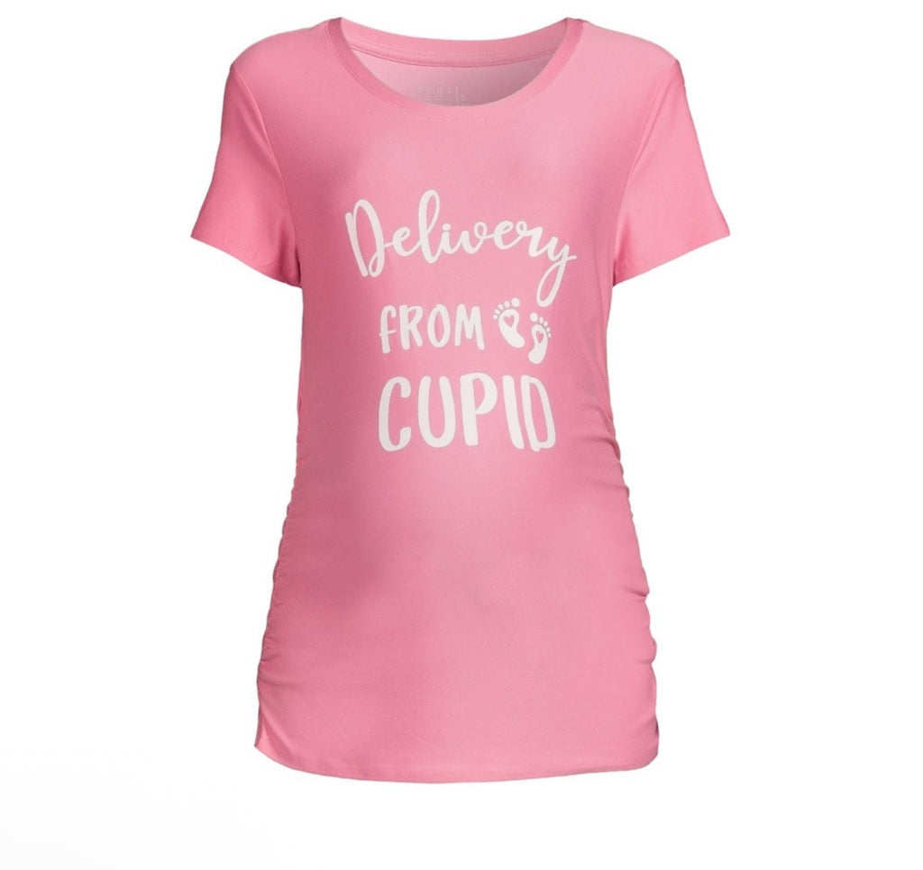 Women's Delivery From Cupid Graphic T-Shirt