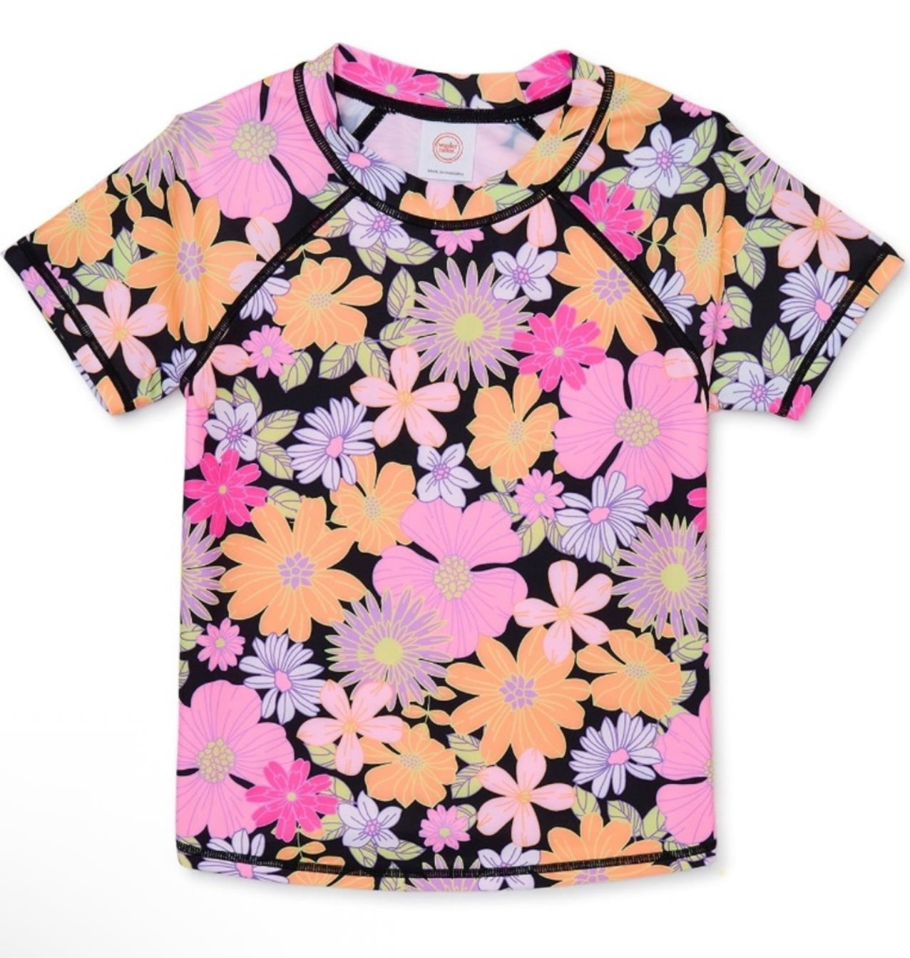 Wonder Nation Girls Rash Guard and Bikini Size: XS (4-5)