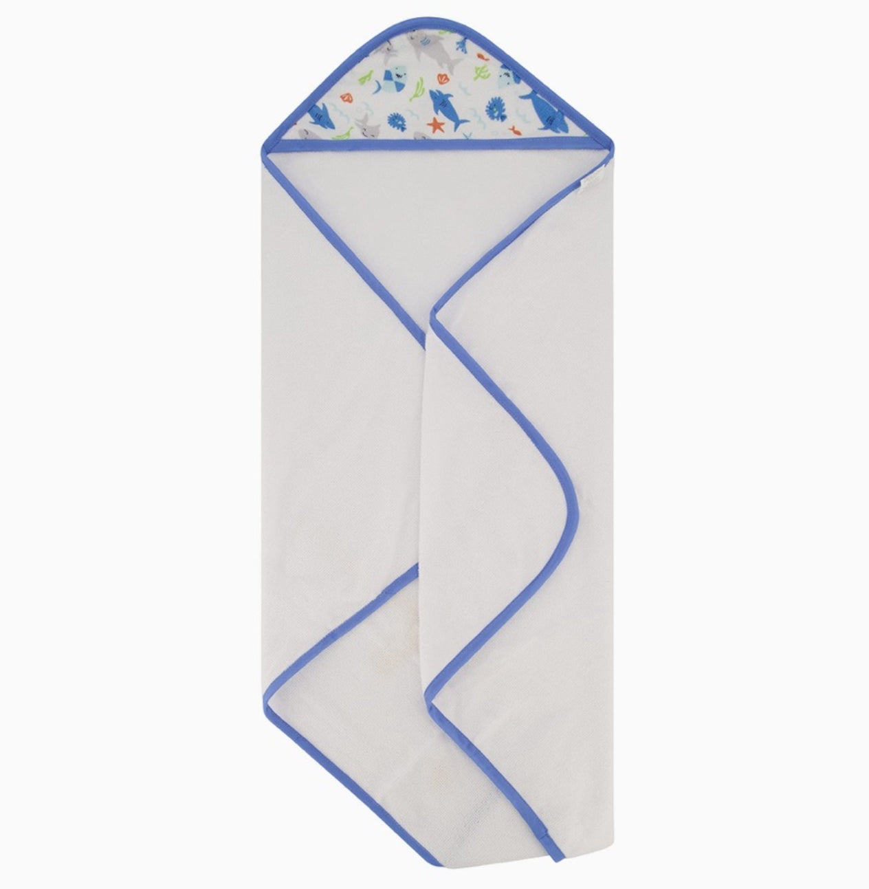 This 3-pack of rolled and carded hooded towels with buttons