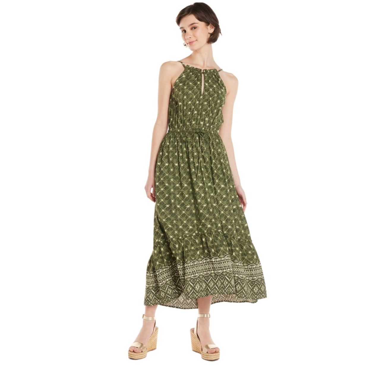 Women's Short Sleeve Utility Shirt Dress