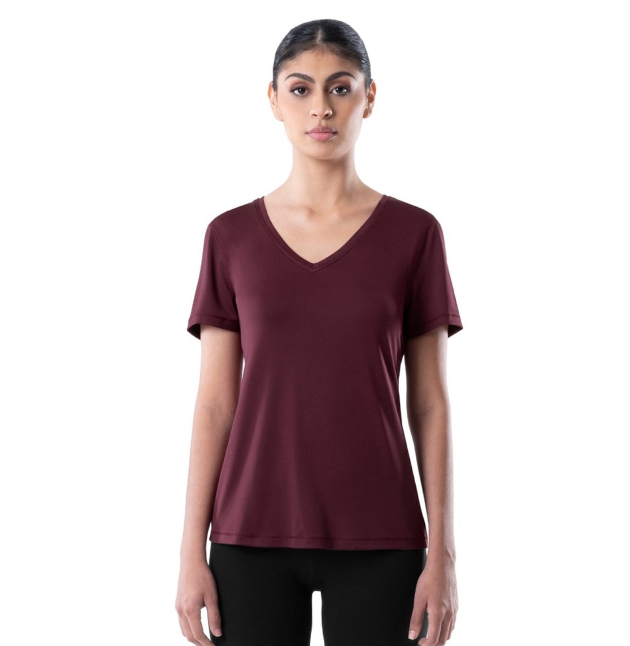Athletic Works  Core Active Short Sleeve V-Neck T-Shirt