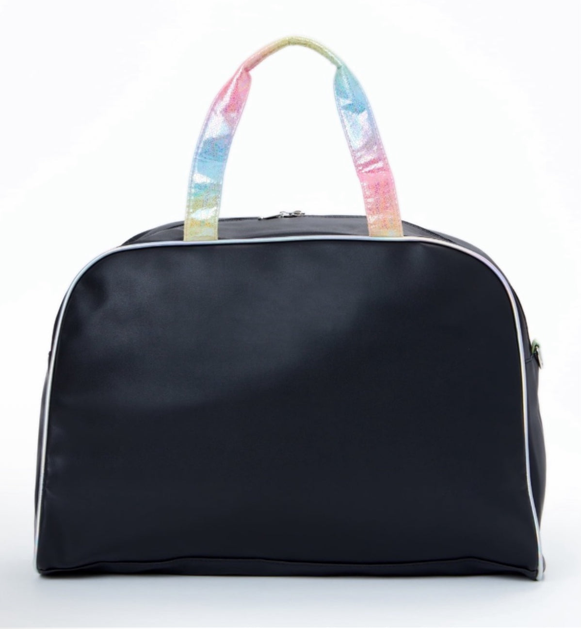 Wonder Nation Duffle Handbag Set Black & Pink