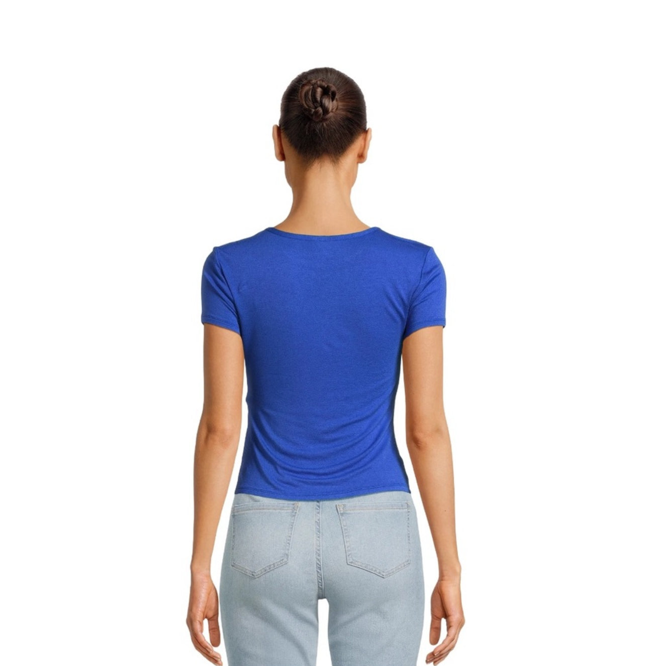 Hem Tee with Short Sleeves