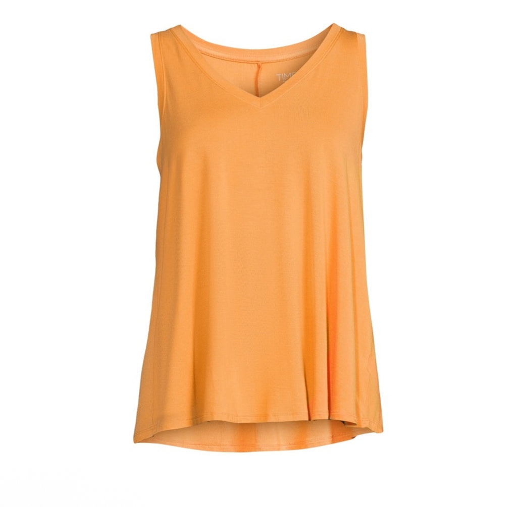 Women's High Low V-Neck Tank Top
