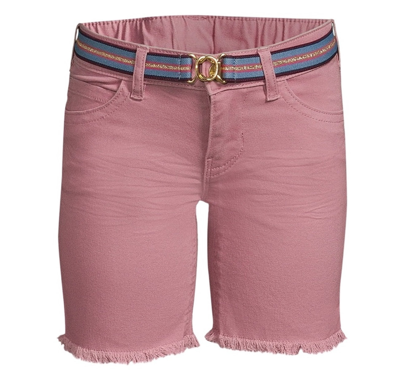 365 Kids from Garanimals Girls Twill Bermuda Shorts with Belt