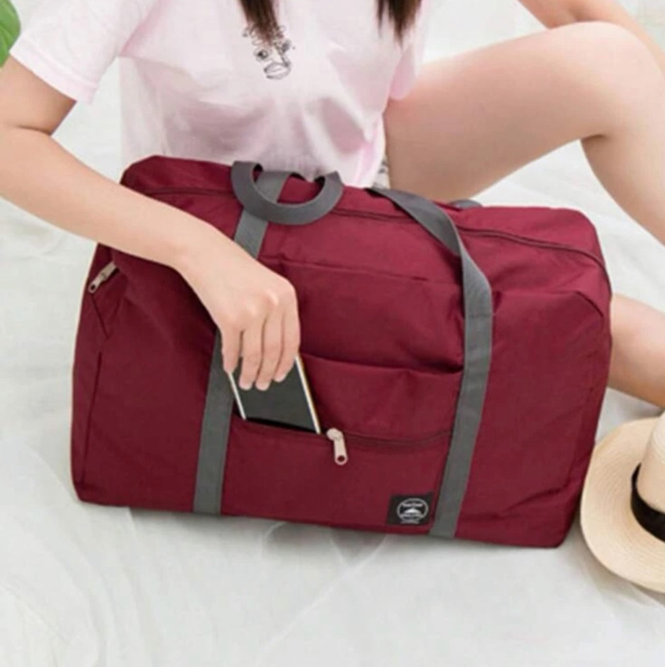 Foldable Travel Duffel Bag Lightweight & Spacious