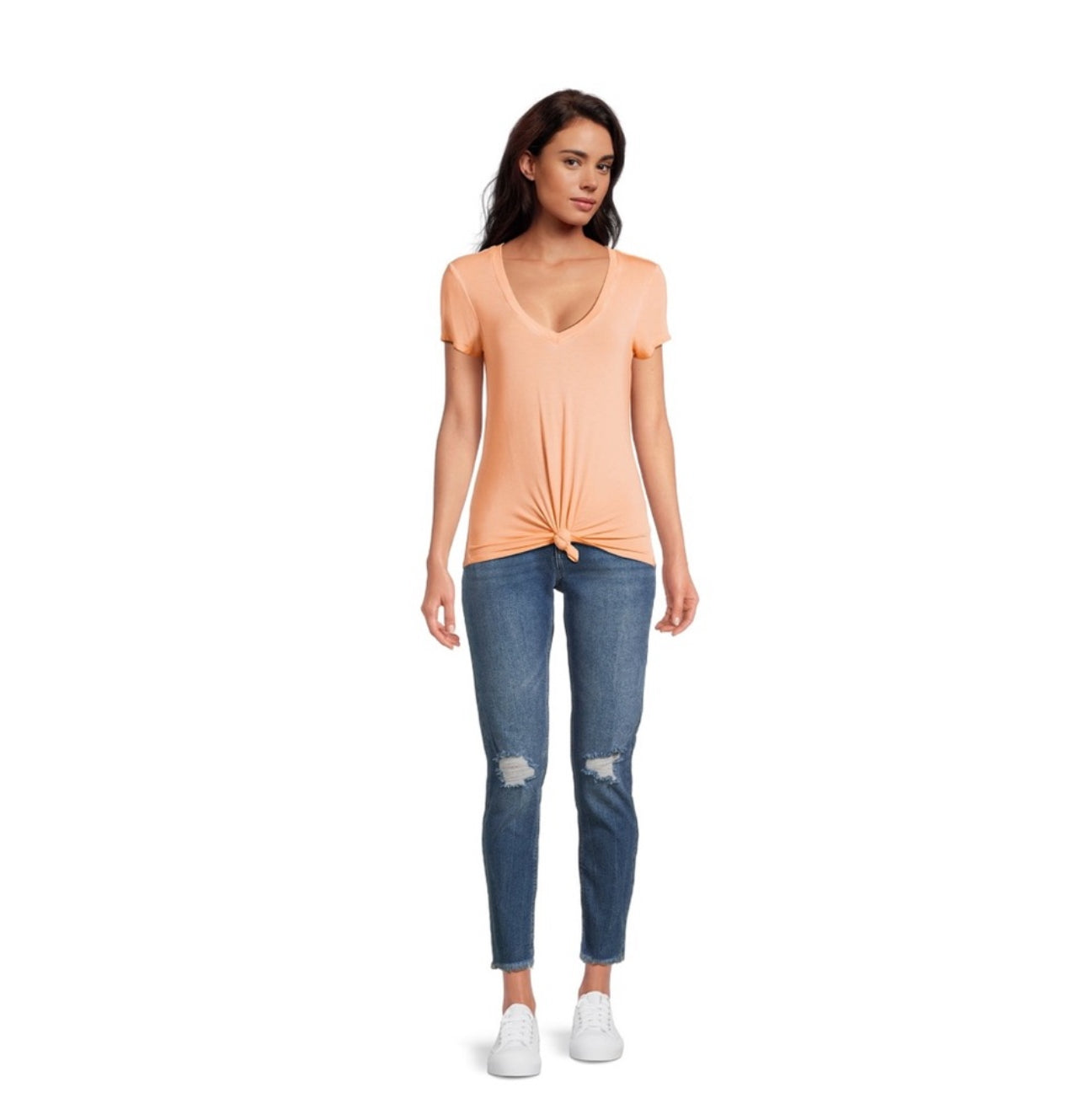 Tie Front T-Shirt