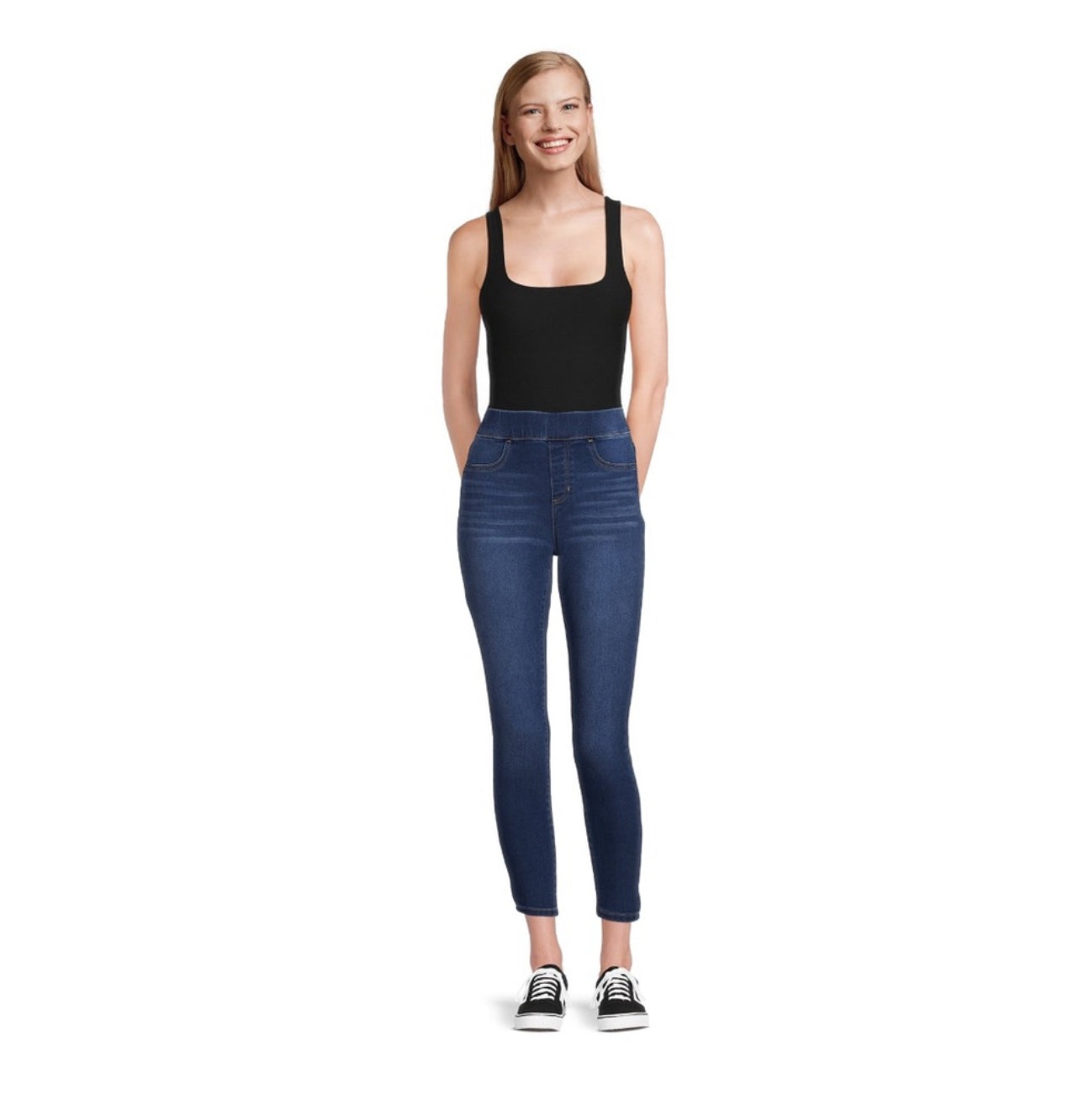 Square Neck Bodysuit black