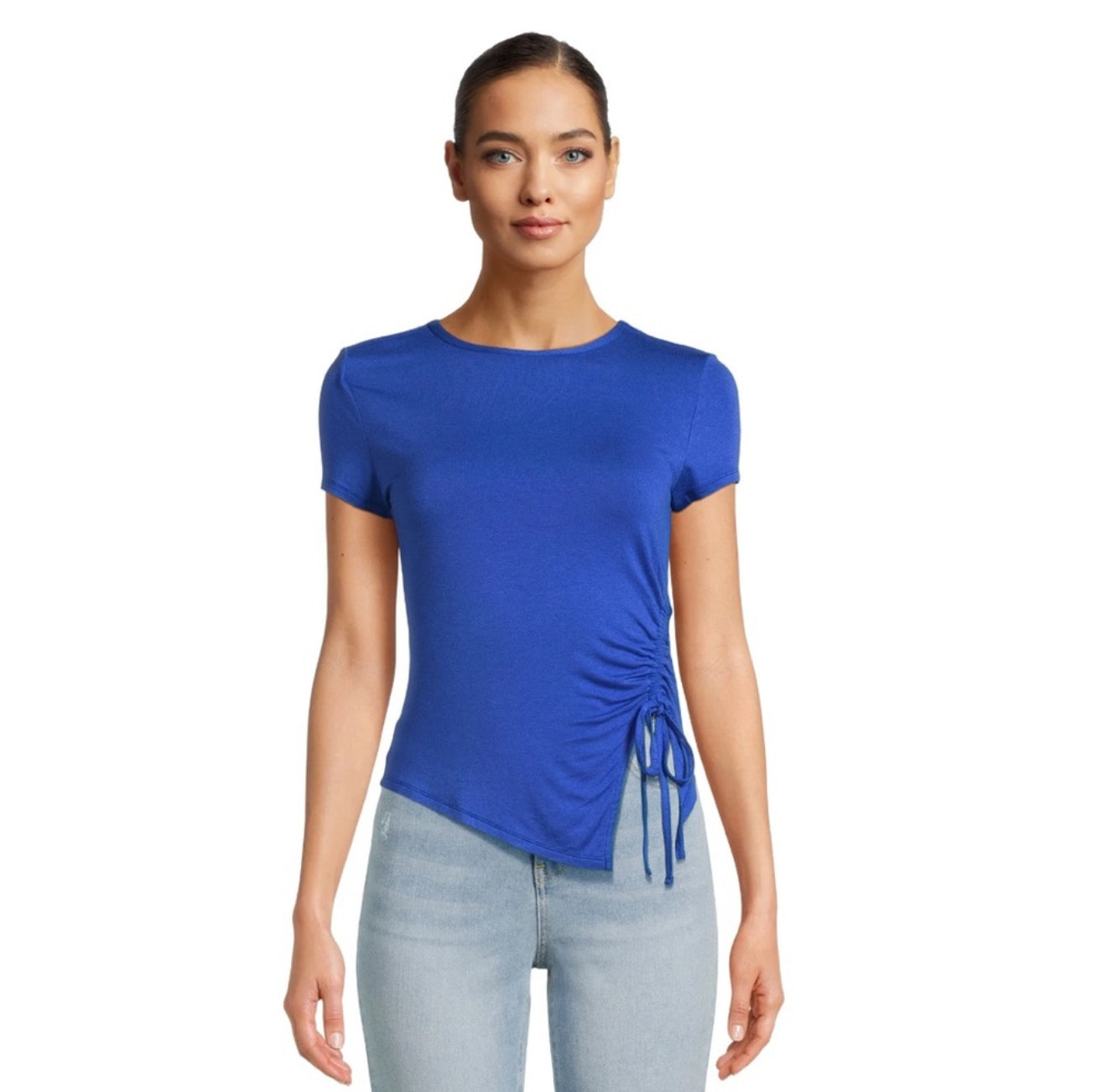 Hem Tee with Short Sleeves