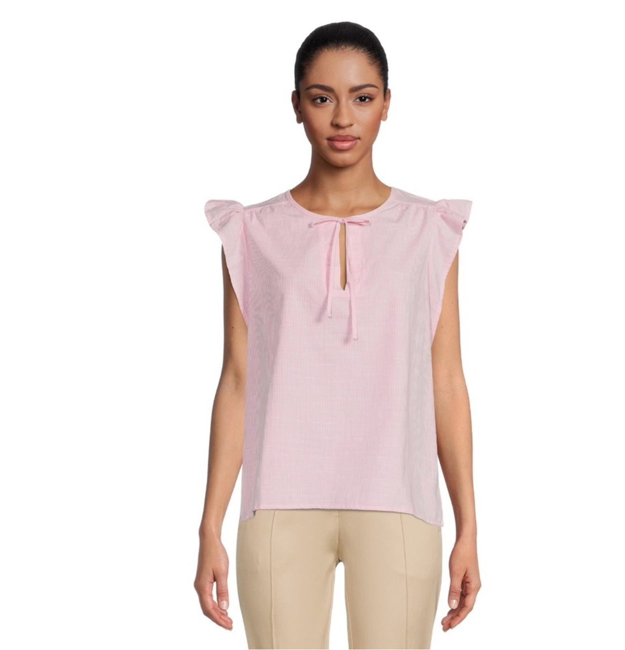 Women's Woven Ruffle Tank Top Size: XXXL (22)