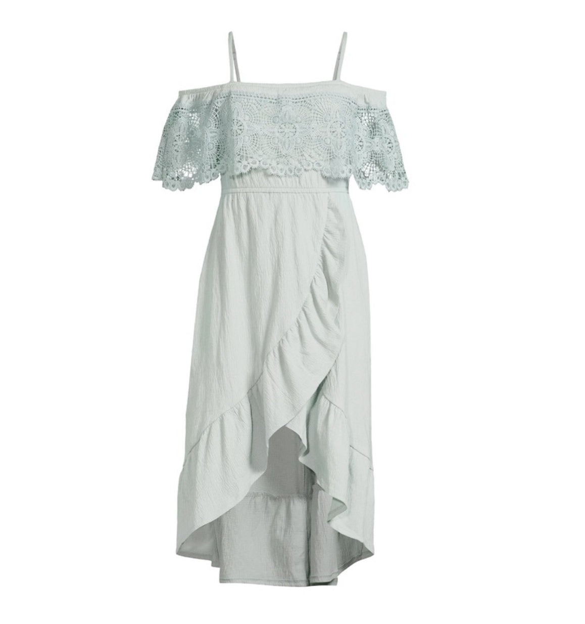 The Shoulder Ruffle Dress
