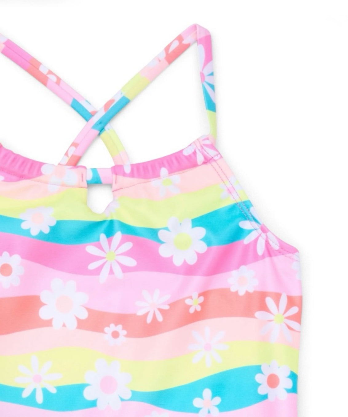 Tankini Top and Bottom, 2-Piece Swimsuit Set, Sizes: 18M