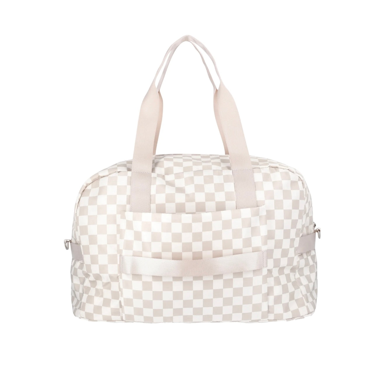Dome Plaid Weekender Bag, Tan