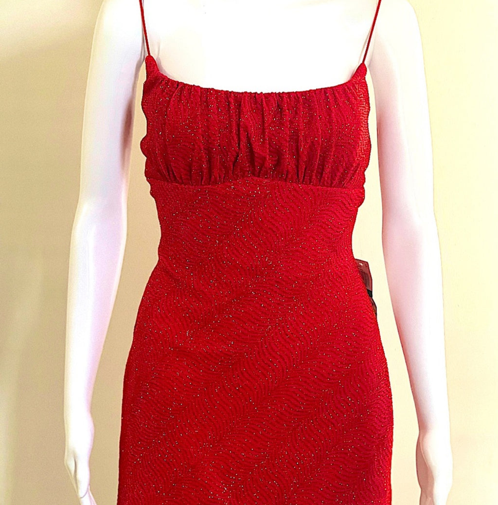 B Darlin Women's Red Dress