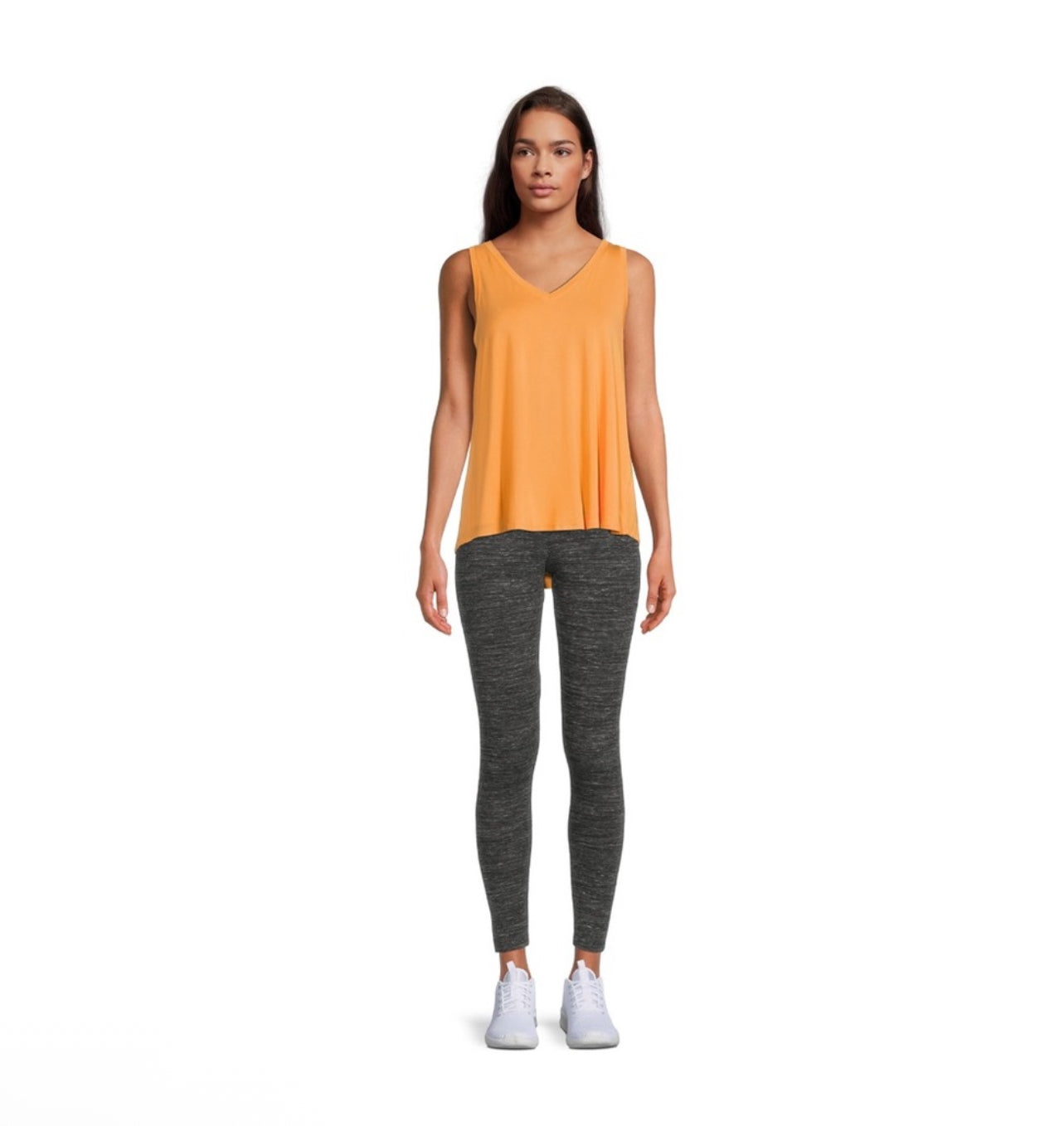 Women's High Low V-Neck Tank Top