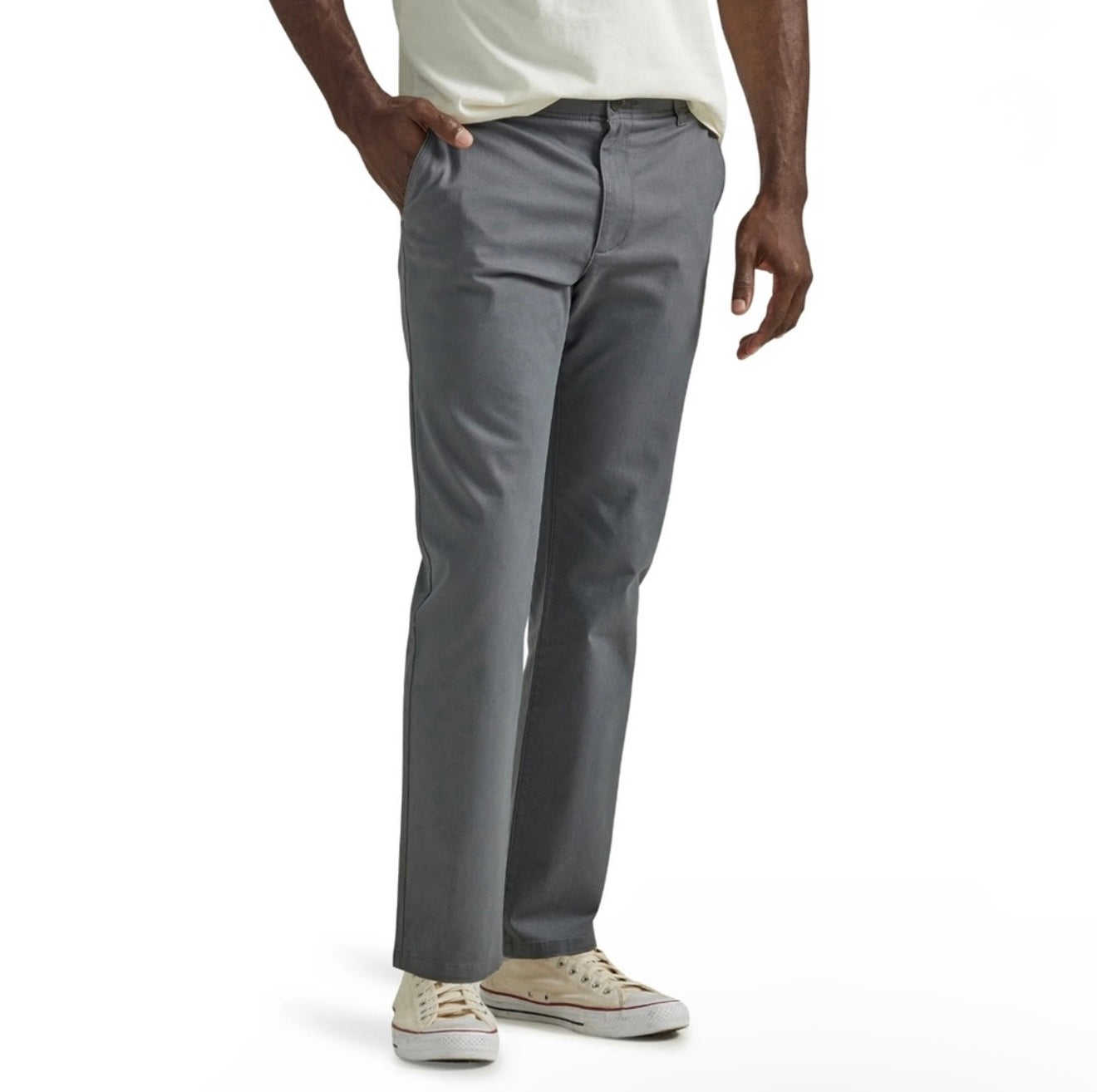 Lee Men's Extreme Motion Straight Leg Pant with Lining