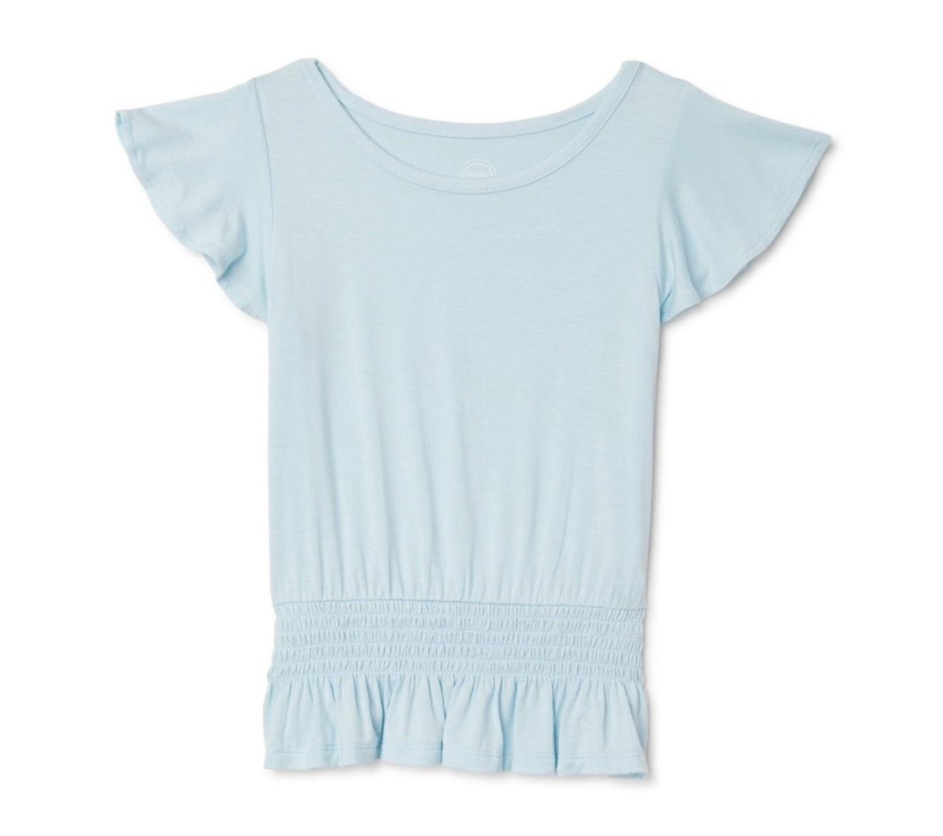 Wonder Nation Girls Elastic Waist Top, Size: XXL