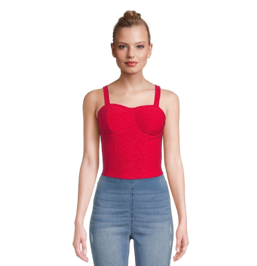 Eyelet Bustier Tank Top Size: M(7-9)