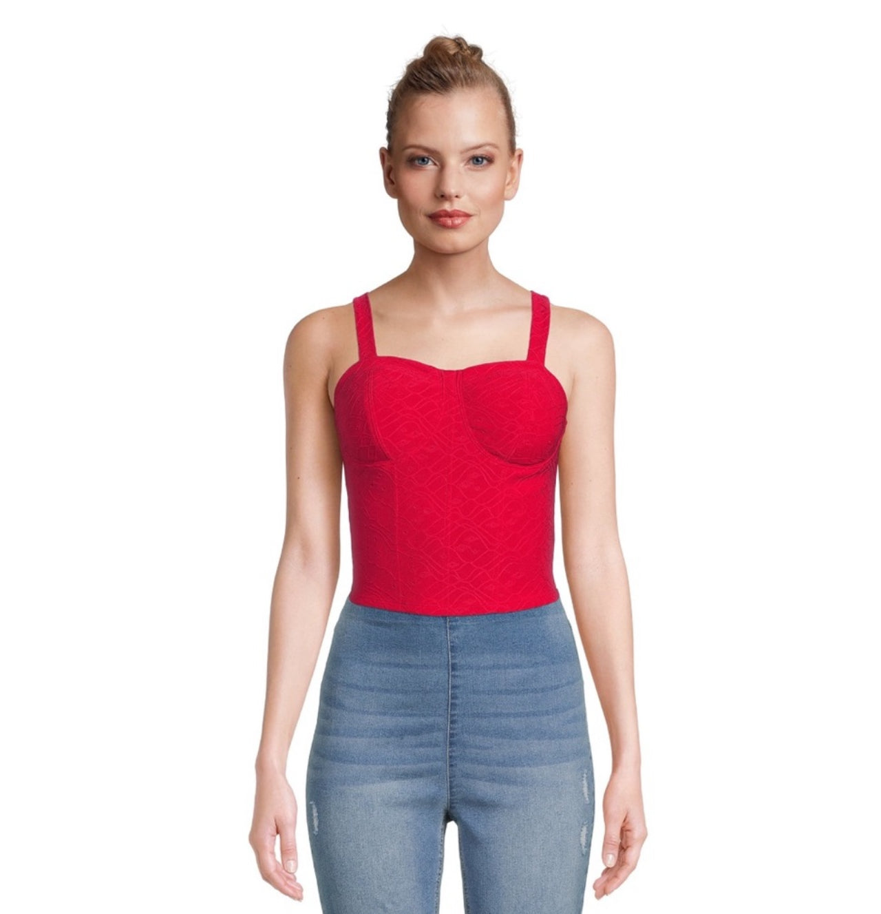 Eyelet Bustier Tank Top Size: M(7-9)