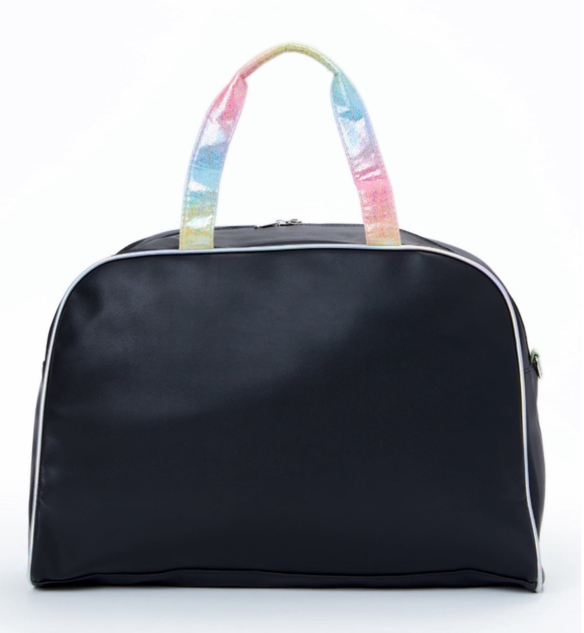 Duffle Handbag Set Black & Pink