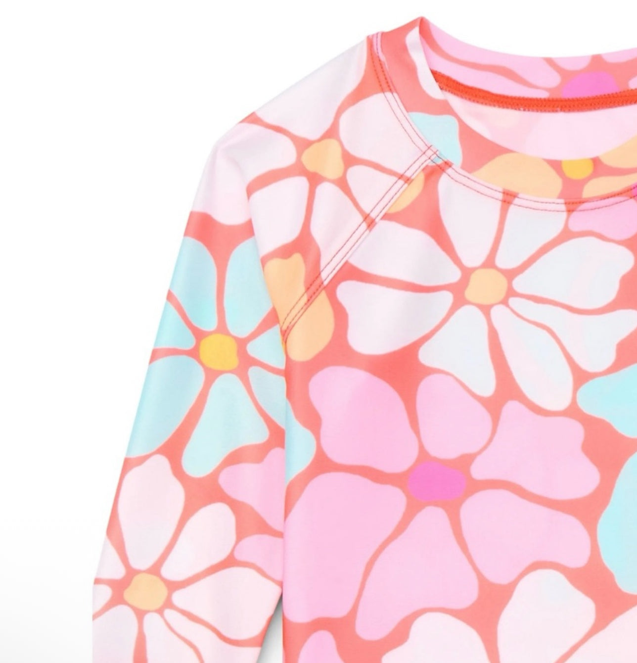 Piece Toddler Girls Long Sleeve Rashguard and Swim Brief Set SIZE: 12M