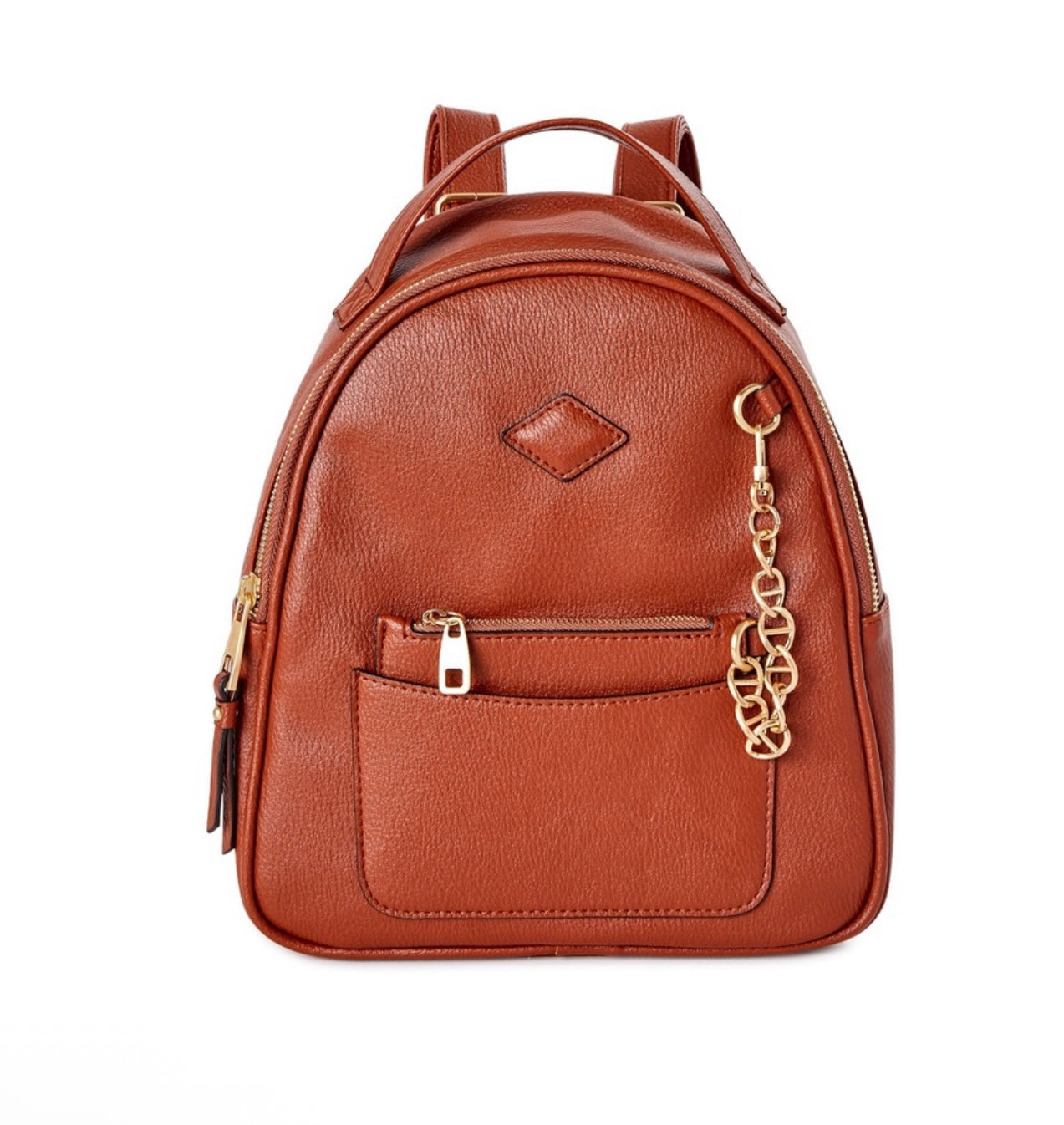 Time and Tru Women's Ruby Backpack Cognac