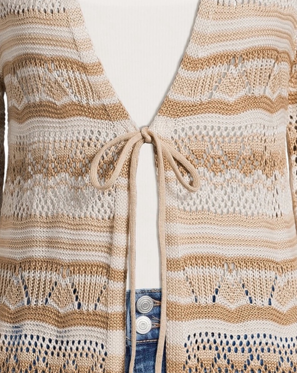 Pointelle Duster