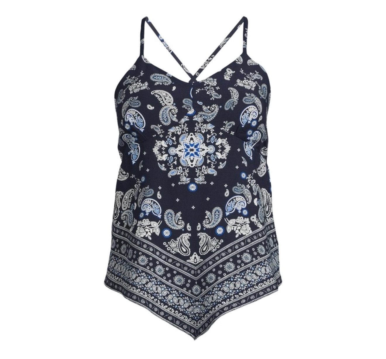 Hanky Hem Cami Top, Size: L (11-13)