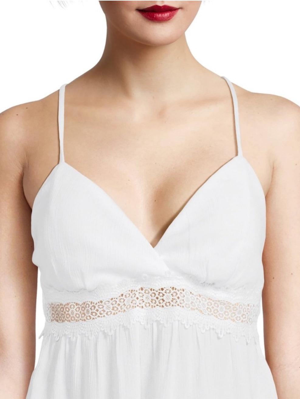 Crochet Trim Cami Top