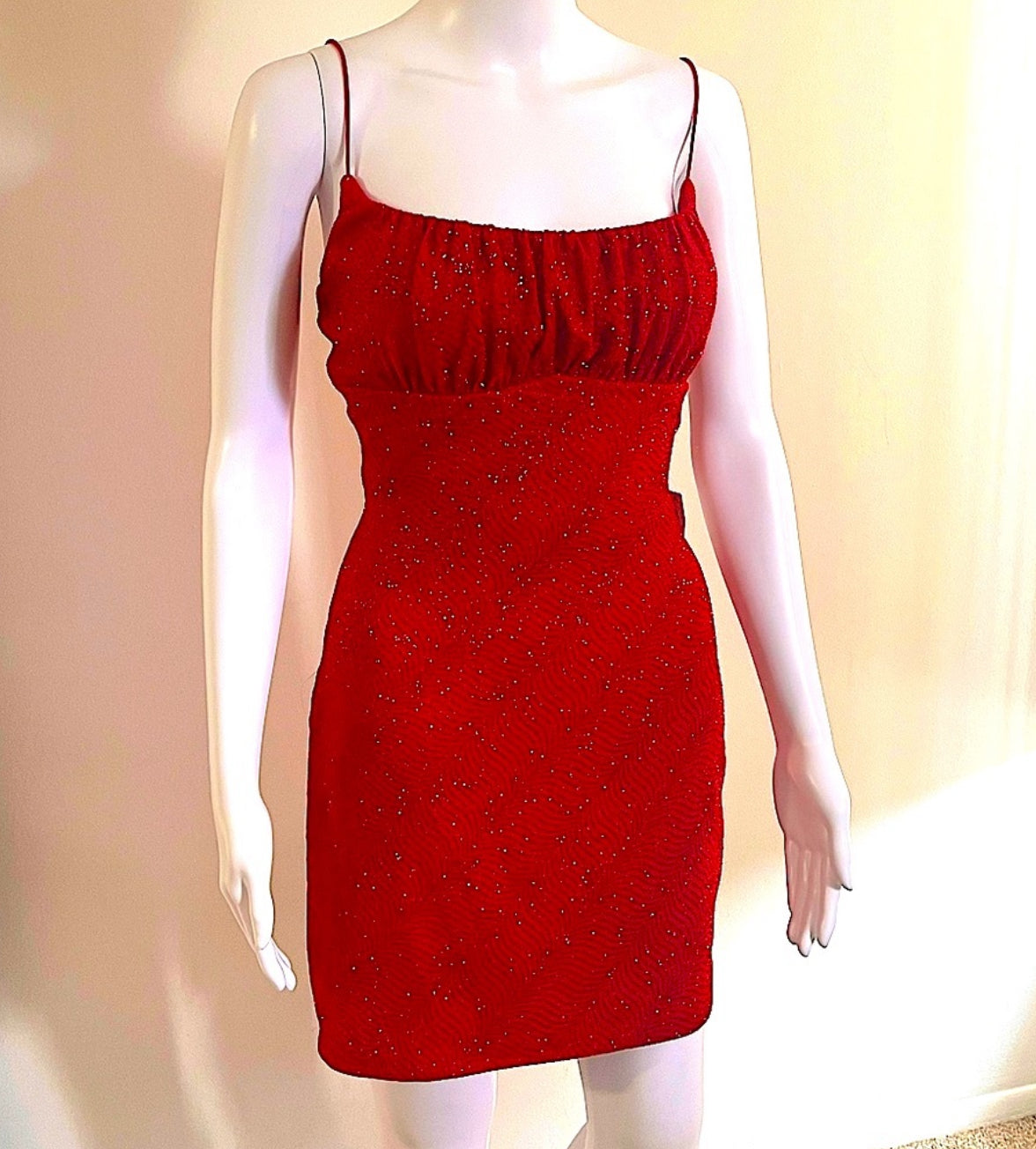 B Darlin Women's Red Dress